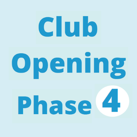 Club Reopening – Phase 4