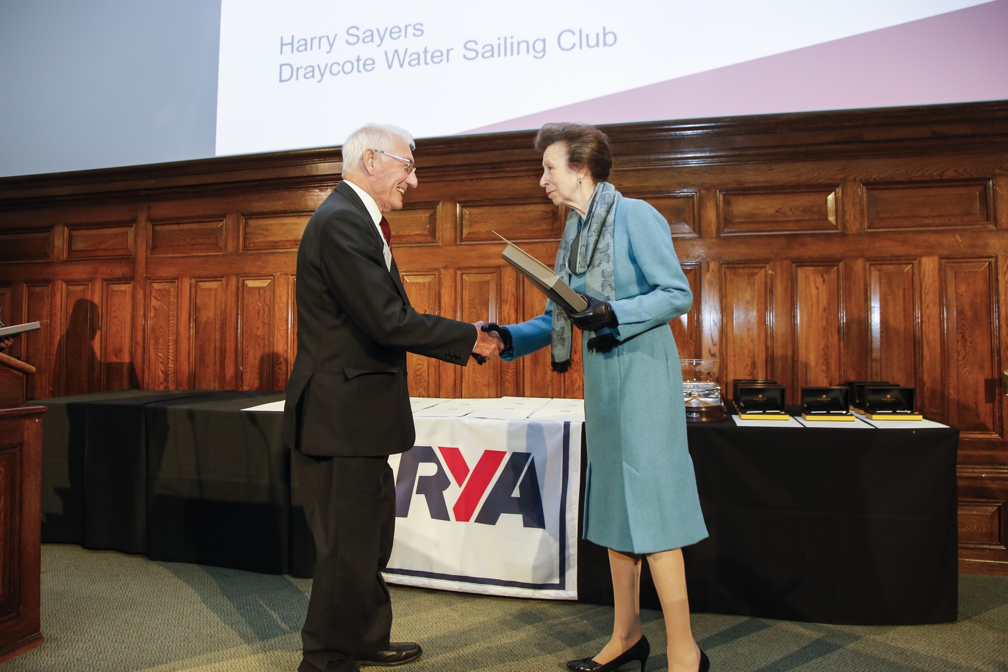 Harry Sayers Awarded