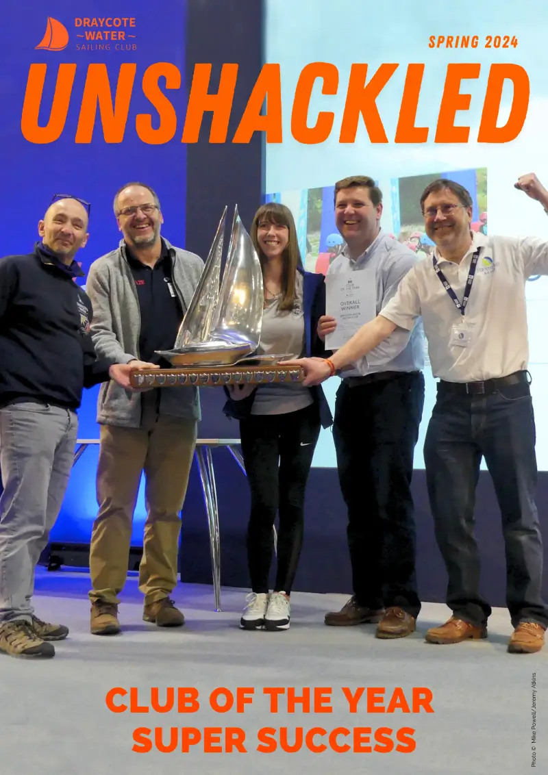 The front cover of the Draycote Unshackled magazine from 2024