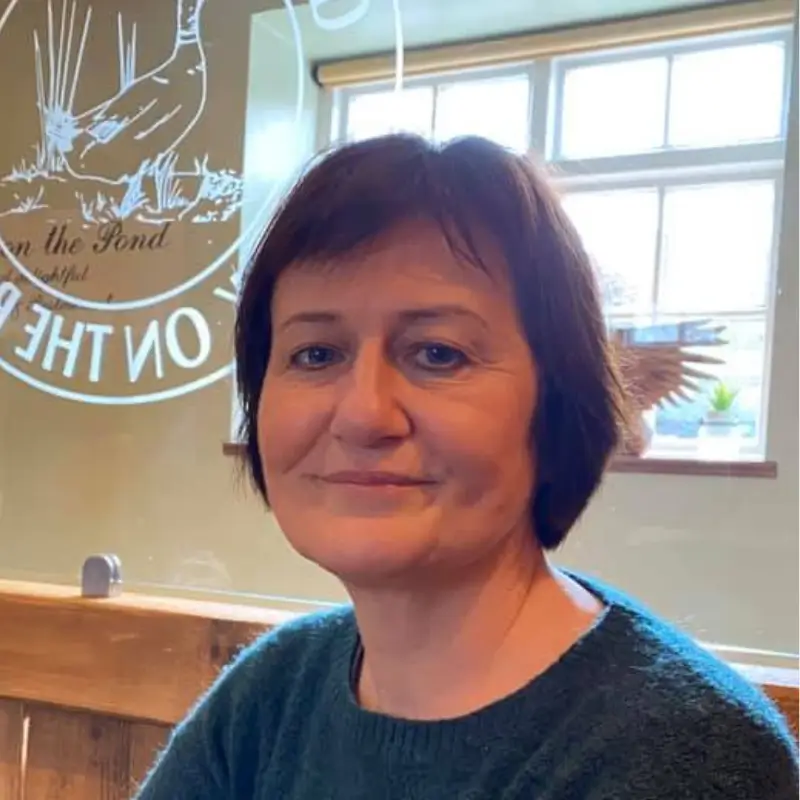 Profile picture of Frances Mitchell who manages the Club accounts