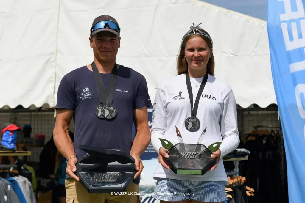 Draycote sailor, Stella Nygard, is the WASZP UK Women's National Champion