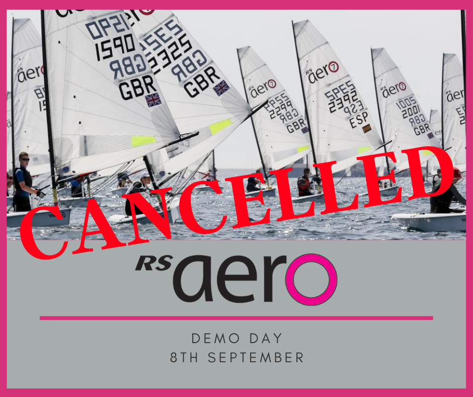 RS Aero demo day – Cancelled
