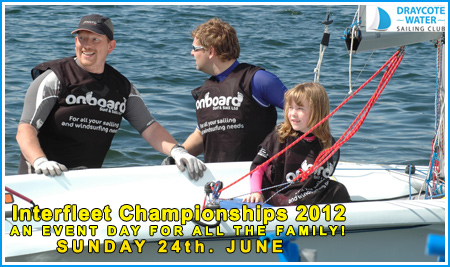 Interfleet Championship Sunday 24th June – Draycote Water 